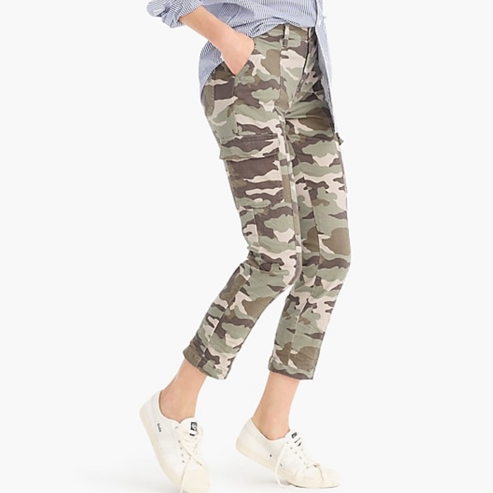 J.Crew camo pants